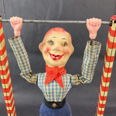 Vintage Lever Toy | Howdy Doody Trapeze