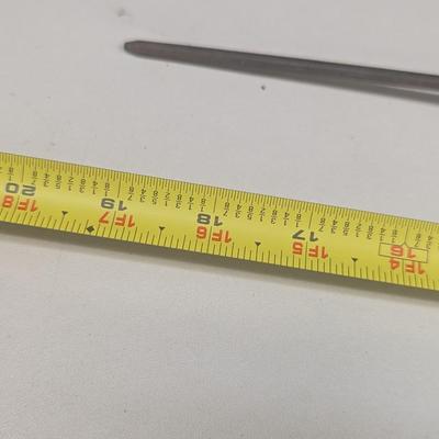 Garden Stake w/ Phrase "Live Love Laugh & Weed"