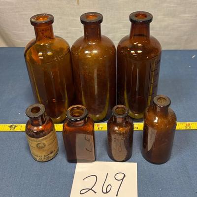 Vintage Apothecary Bottles