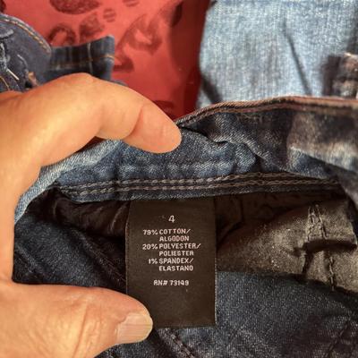 Lady’s size 4 Jeans and Capri Lot