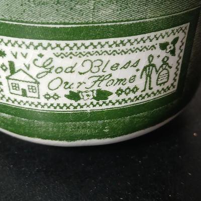 MCM 1950's Colonial Homestead dinnerware serve ware by Royal China, covered casserole dish, handled platter, salt & pepper and...