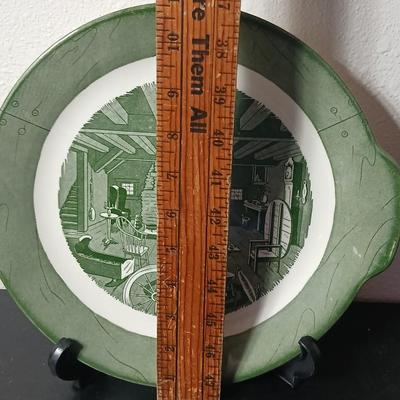 MCM 1950's Colonial Homestead dinnerware serve ware by Royal China, covered casserole dish, handled platter, salt & pepper and...