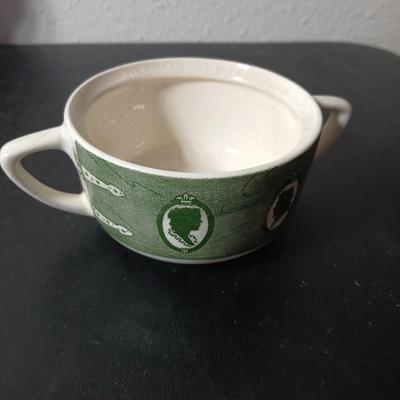 MCM 1950's Colonial Homestead dinnerware serve ware by Royal China, covered casserole dish, handled platter, salt & pepper and...