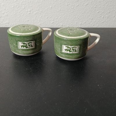 MCM 1950's Colonial Homestead dinnerware serve ware by Royal China, covered casserole dish, handled platter, salt & pepper and...