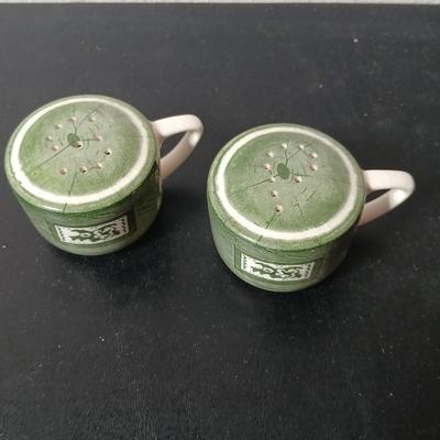 MCM 1950's Colonial Homestead dinnerware serve ware by Royal China, covered casserole dish, handled platter, salt & pepper and...