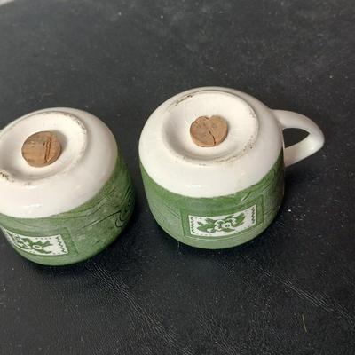 MCM 1950's Colonial Homestead dinnerware serve ware by Royal China, covered casserole dish, handled platter, salt & pepper and...