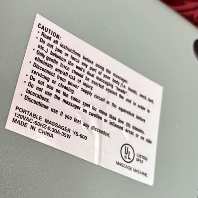 Power Kneading Massager