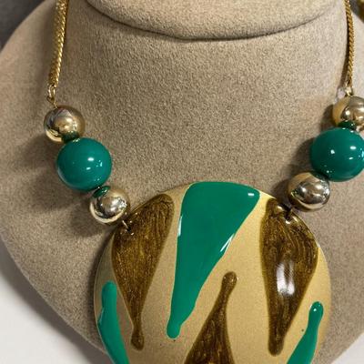 Gorgeous green necklaces