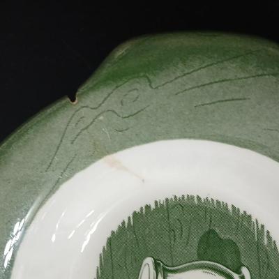 MCM 1950's Colonial Homestead dinnerware serve ware by Royal China, Complete serving set for 4