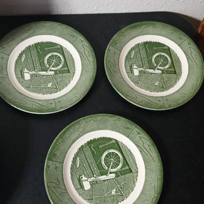 MCM 1950's Colonial Homestead dinnerware serve ware by Royal China, Remaining pieces for Dinnerware set