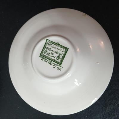 MCM 1950's Colonial Homestead dinnerware serve ware by Royal China, Remaining pieces for Dinnerware set