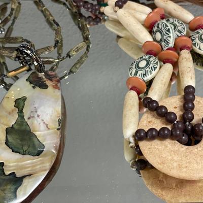 Interesting necklaces