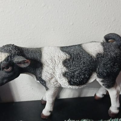 Adorable collection of Holstein cow-themed decorative and household items Otagiri Salt & Pepper, Tomy toy, Resin cow and more
