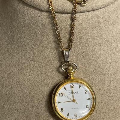 Glowing in gold tone necklaces