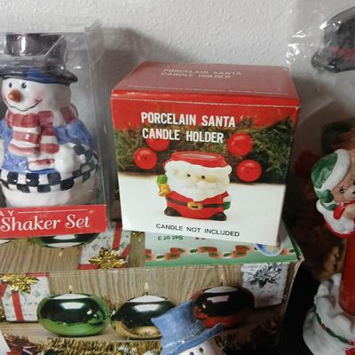 Large variety of Christmas Decorations -