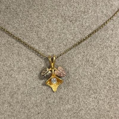 BHG and diamond necklace