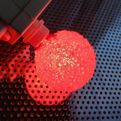 1960's vintage General Electric (GE) "Lighted Ice" Christmas light bulbs some still New in package!