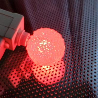 1960's vintage General Electric (GE) "Lighted Ice" Christmas light bulbs some still New in package!