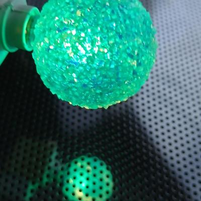 1960's vintage General Electric (GE) "Lighted Ice" Christmas light bulbs some still New in package!