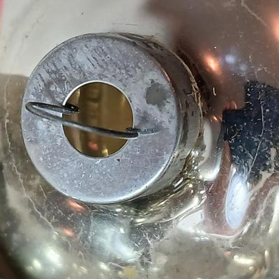 Vintage glass Christmas bulbs / ornaments Made in USA