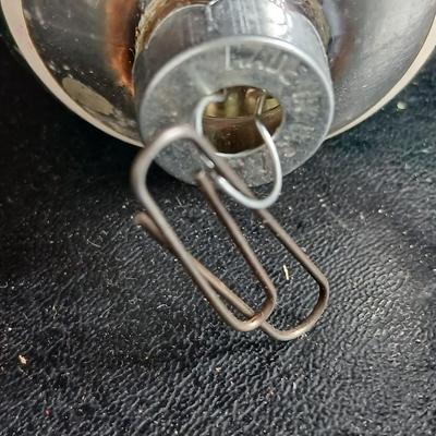 Collection of vintage Shiny Brite Christmas ornaments - UFO - ATOMIC - DIORAMA-STYLE ornament with a small church inside