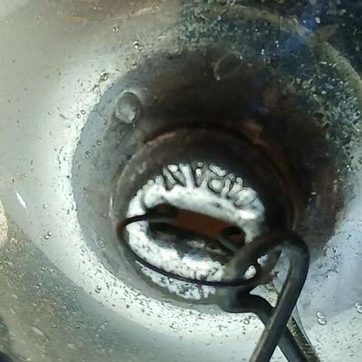 Collection of vintage Shiny Brite Christmas ornaments - UFO - ATOMIC - DIORAMA-STYLE ornament with a small church inside