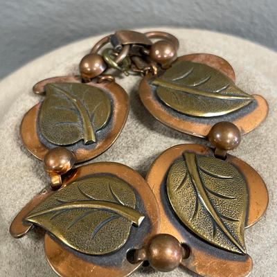 Bronze/copper metal bracelets