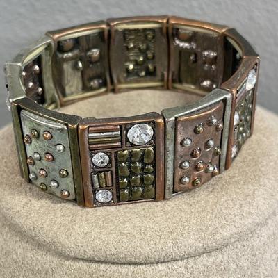 Bronze/copper metal bracelets