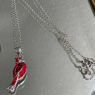 Cardinal necklace & 925 bracelet