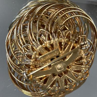 Florenza brooch with 2 angel brooches