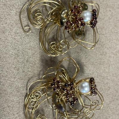 Florenza brooch with 2 angel brooches