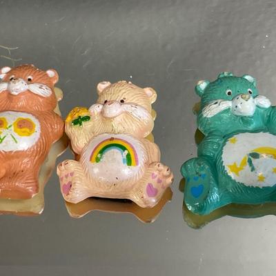 3 carebear magnets