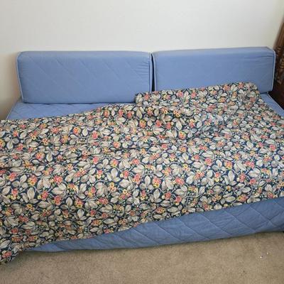 Antique handmade "Crazy Quilt" Patchwork blanket