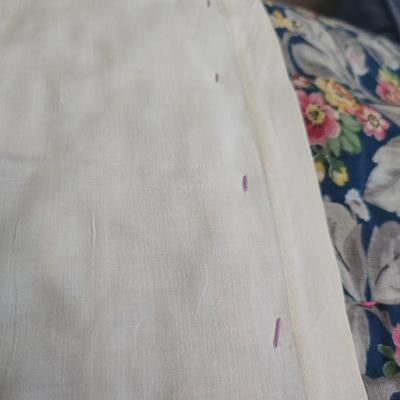 Antique handmade "Crazy Quilt" Patchwork blanket