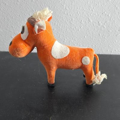 Vintage R. Dakin Dream Pets Pancho the Donkey plush toy & Dakin Dream Pets Bull - Both in Great condition!