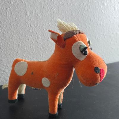 Vintage R. Dakin Dream Pets Pancho the Donkey plush toy & Dakin Dream Pets Bull - Both in Great condition!