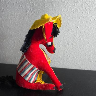 Vintage R. Dakin Dream Pets Pancho the Donkey plush toy & Dakin Dream Pets Bull - Both in Great condition!