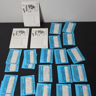 Collection of baseball cards - Signed Greg Riddoch cards -