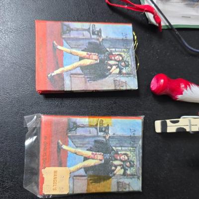 Nice collection of Christmas tree ornaments - USA Glass bulbs - White house - Santas - Angels - newer & vintage