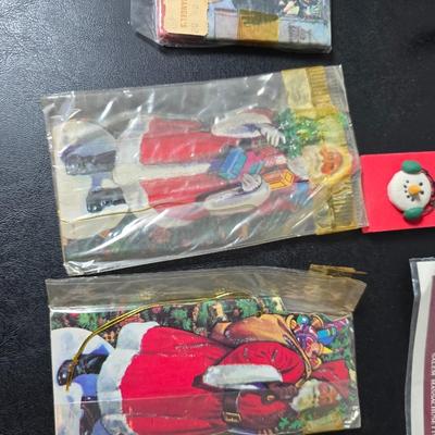 Nice collection of Christmas tree ornaments - USA Glass bulbs - White house - Santas - Angels - newer & vintage