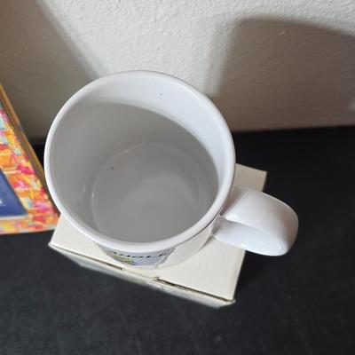 New Crafting items - Needlecraft kit - Braid Craft deluxe tool set - small sewing kit and a craft-Acholic coffee mug GREAT GIFT IDEAS!