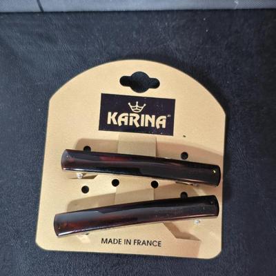 New old stock (NOS) Clairol heated hair Benders - New Images Mirror - barrettes and a small bag for bender storage GREAT GIFT IDEAS!