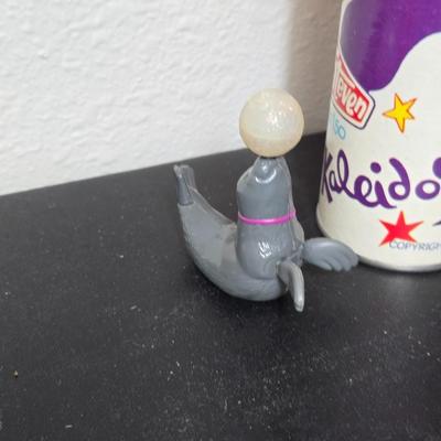 Collection of Children's toys - Spelling game - walkie talkies - Dinosaur pins - Kaleidoscope - and more GREAT GIFT IDEAS!