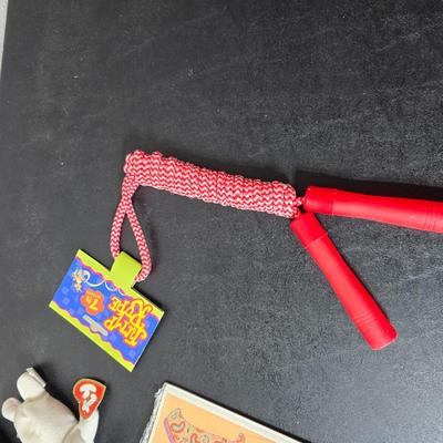 Toys for Children - Jump rope - Plush Pluto and other animals - Paper doll accessories and more