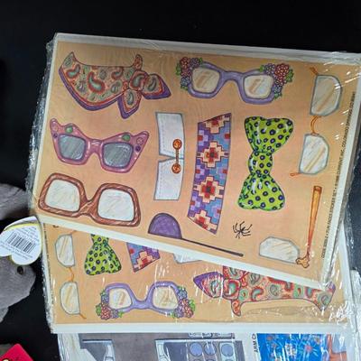 Toys for Children - Jump rope - Plush Pluto and other animals - Paper doll accessories and more