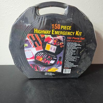 New 150 Piece Highway Emergency kit GREAT GIFT IDEA!