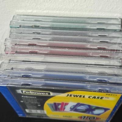 Home office -LG Ultra Slim portable DVD Writer - 50 new CD-R discs Jewel cases - New Lexas 4GB USB Jump drive