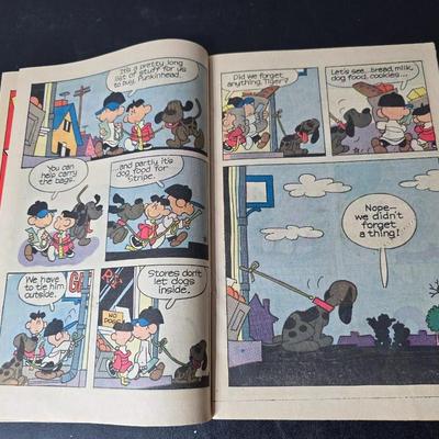 Collection of Six Vintage Comic books - Quincy - Tiger & Quincy - Beetle Bailey - The Phantom - Prince Valiant 1970's mostly