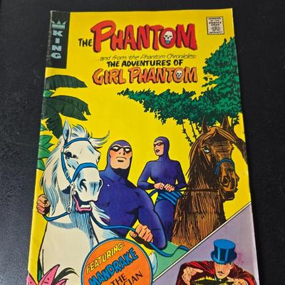 Collection of Six Vintage Comic books - Quincy - Tiger & Quincy - Beetle Bailey - The Phantom - Prince Valiant 1970's mostly