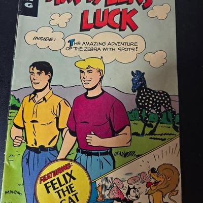 Collection of Six Vintage Comic books - Quincy - Tiger & Quincy - Beetle Bailey - The Phantom - Prince Valiant 1970's mostly